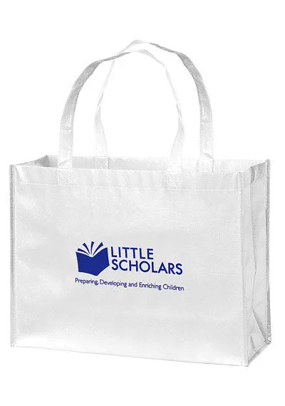 Wholesale Gloss Laminated Designer Tote Bag - LN16612