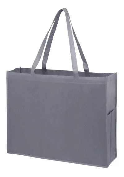 Wholesale Non Woven Over-the-Shoulder Tote Bag with Side Pockets - Y2KP20616