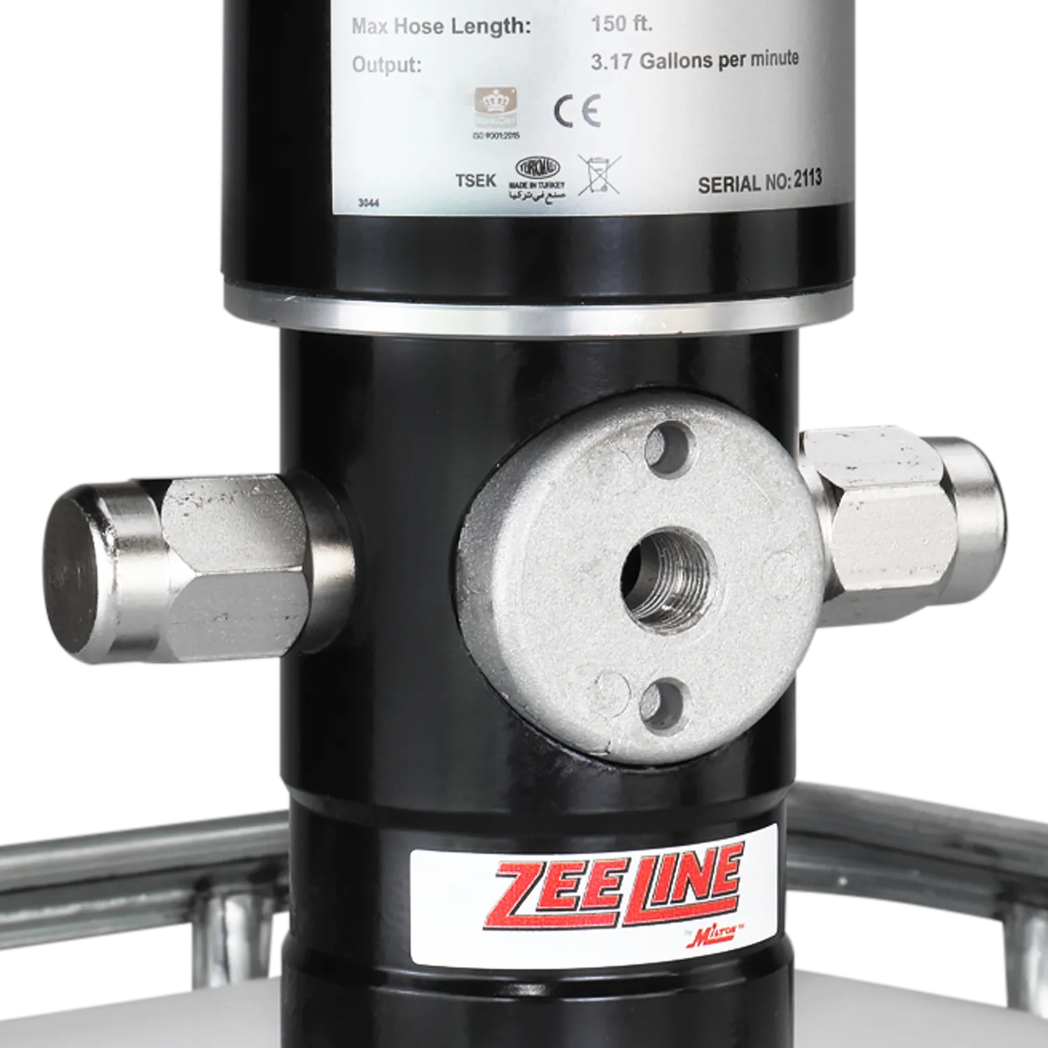 ZE1731 – 5:1 Pneumatic Stub Style High Flow Rate Piston Pump (Double Action)